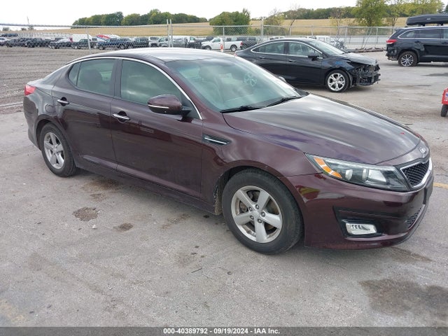 KIA Optima Lx 2014 5XXGM4A70EG316039 Image 1