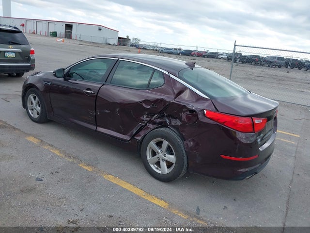 KIA Optima Lx 2014 5XXGM4A70EG316039 Image 3