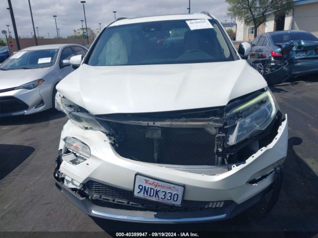 5FNYF6H07HB039061 Honda Pilot Elite