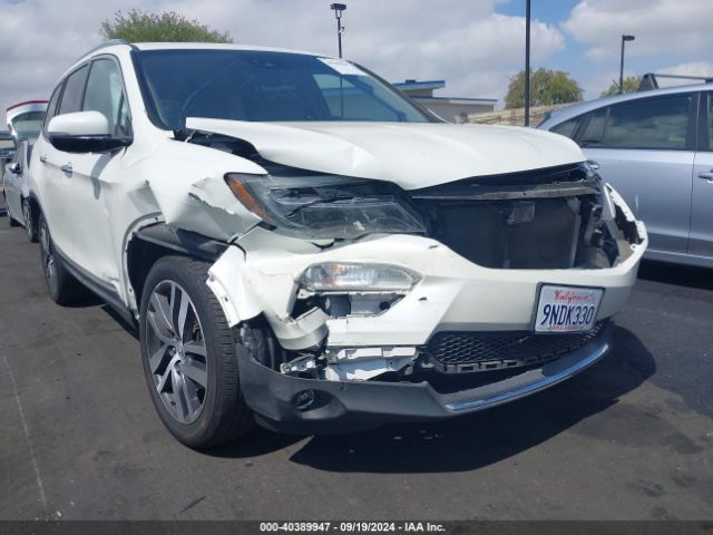 5FNYF6H07HB039061 Honda Pilot Elite