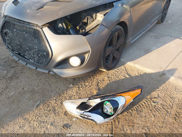 Hyundai Veloster Turbo W/black 2014 KMHTC6AE4EU201820 Image 12