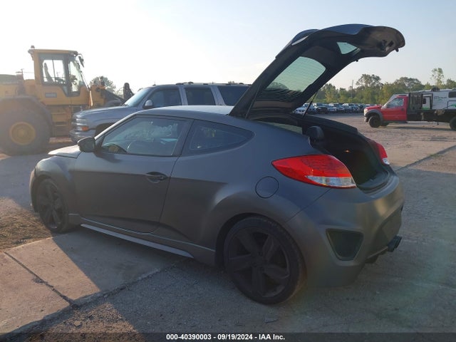 Hyundai Veloster Turbo W/black 2014 KMHTC6AE4EU201820 Image 3