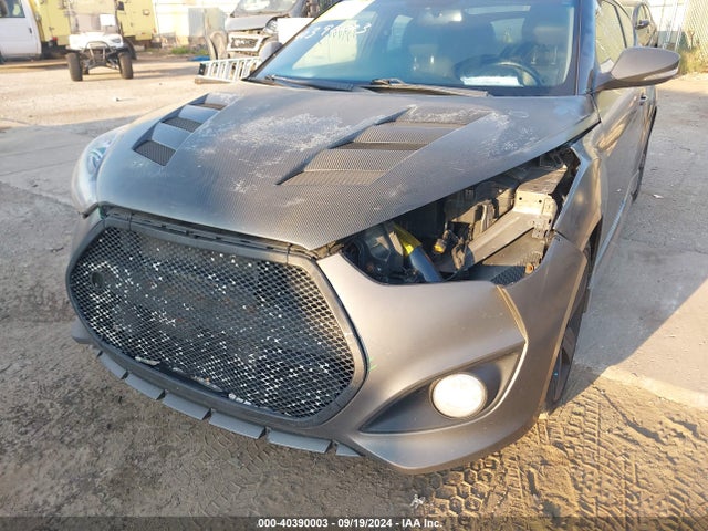 Hyundai Veloster Turbo W/black 2014 KMHTC6AE4EU201820 Image 6