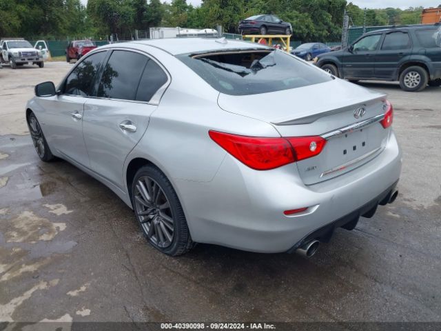 JN1FV7AR1GM452062 Infiniti Q50 3.0t Red Sport 400