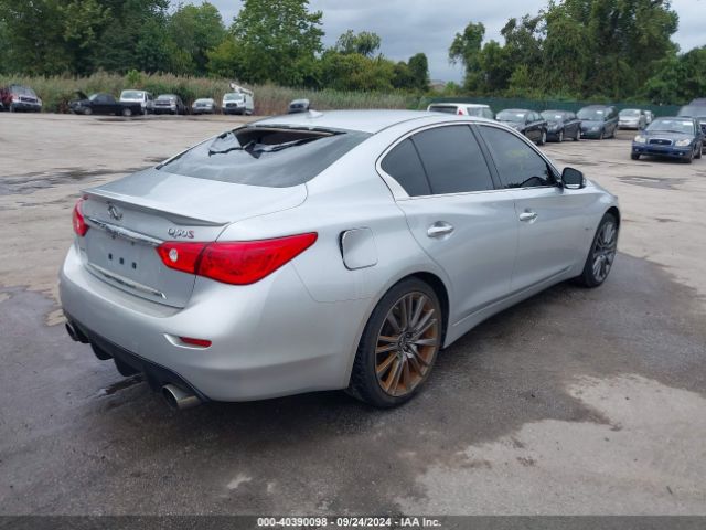 JN1FV7AR1GM452062 Infiniti Q50 3.0t Red Sport 400