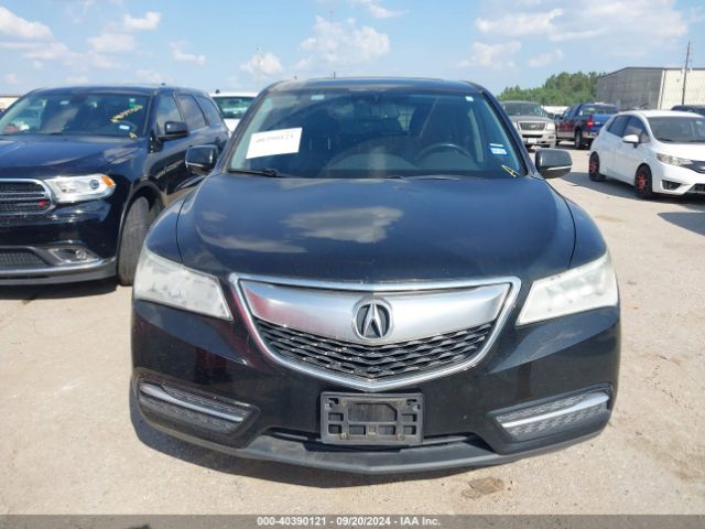 5FRYD3H41FB003997 Acura Mdx Technology Package