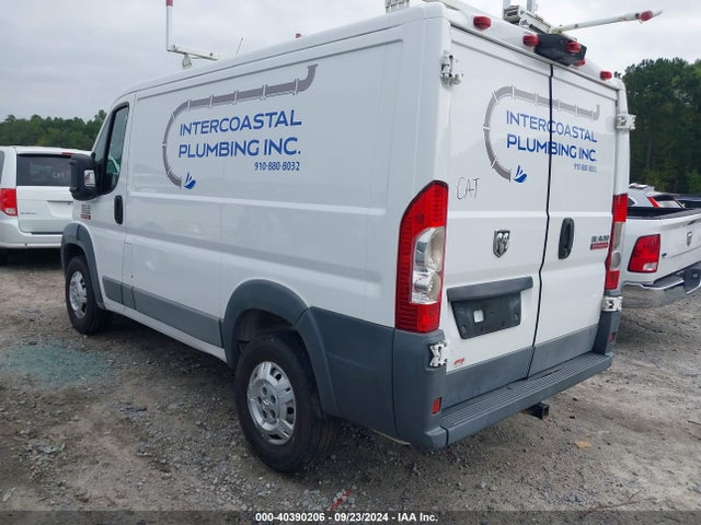 3C6TRVNG8JE107092 RAM Promaster 1500 Low Roof 118 Wb