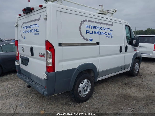 3C6TRVNG8JE107092 RAM Promaster 1500 Low Roof 118 Wb