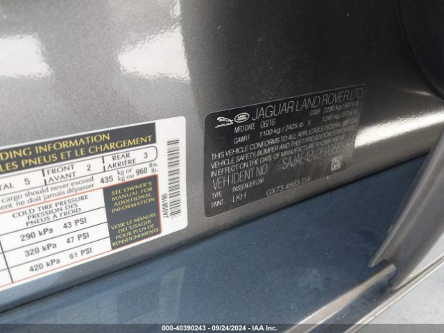 SAJAE4BV2HA958196 Jaguar Xe 35t Prestige