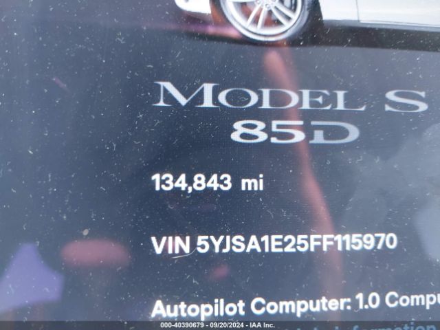 5YJSA1E25FF115970 Tesla Model S 70d/85d/p85d