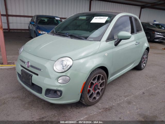 2012 FIAT 500 3C3CFFBR9CT352614 Photo 1