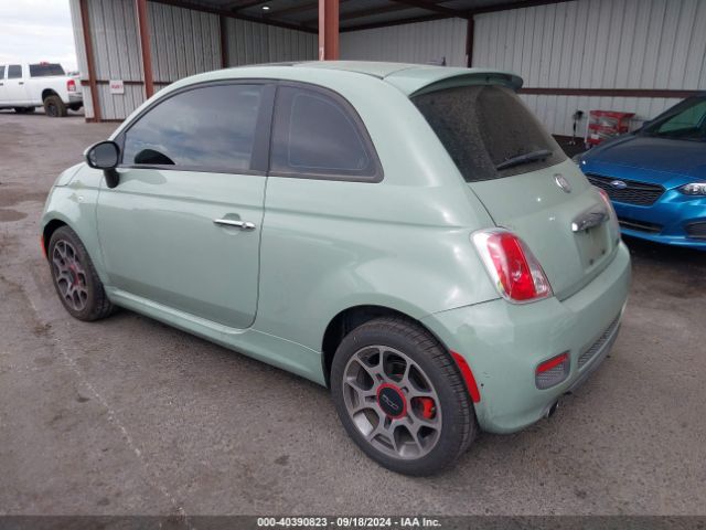 2012 FIAT 500 3C3CFFBR9CT352614 Photo 2