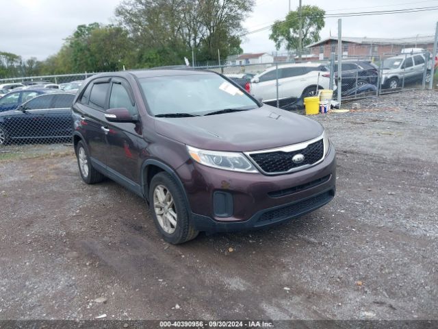 KIA SORENTO LX 2014 5XYKT3A66EG458048 Image 1