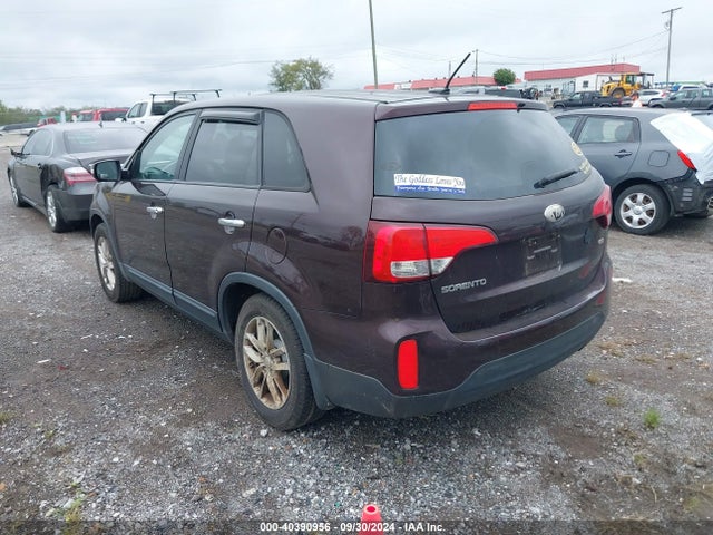 KIA SORENTO LX 2014 5XYKT3A66EG458048 Image 3