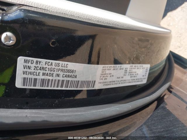 2C4RC1GG1PR536561 Chrysler Pacifica Limited