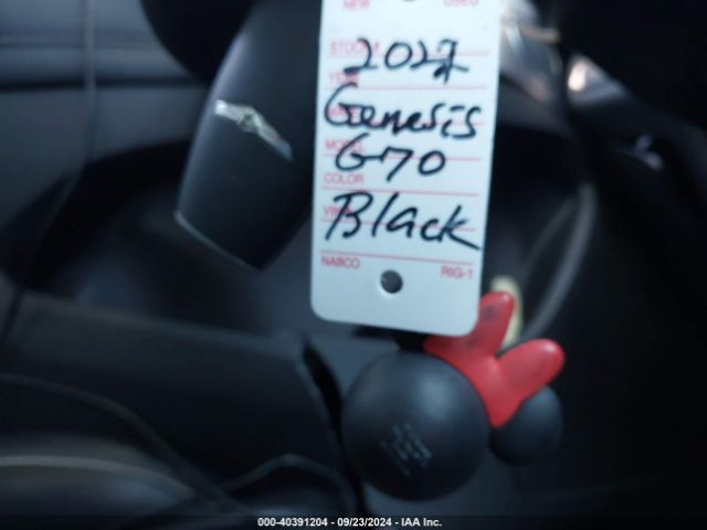 KMTG34TA2NU086267 Genesis G70 2.0t Rwd