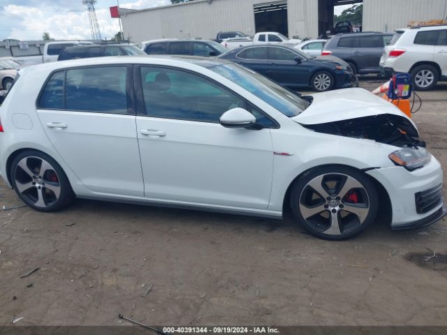 3VW4T7AUXFM069798 Volkswagen Golf Gti 2.0t Autobahn 4-door
