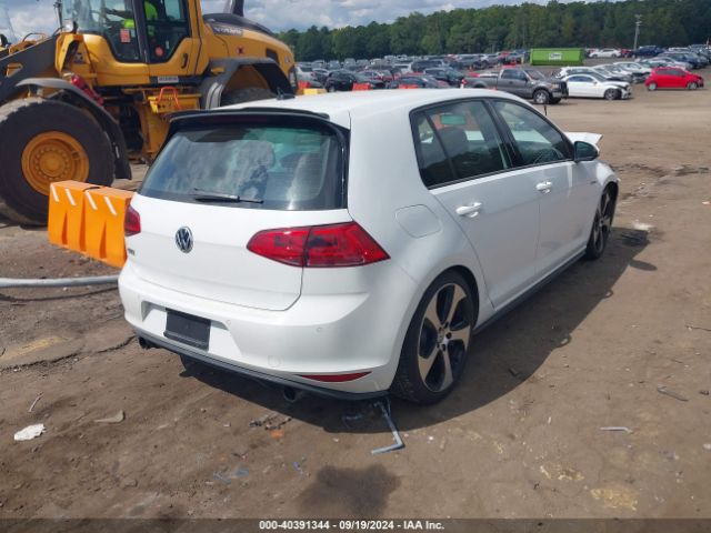 3VW4T7AUXFM069798 Volkswagen Golf Gti 2.0t Autobahn 4-door
