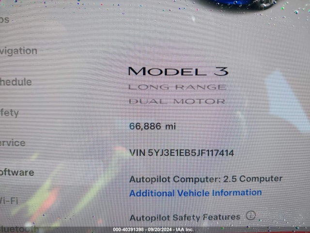 2018 TESLA MODEL 3 5YJ3E1EB5JF117414 Photo 6