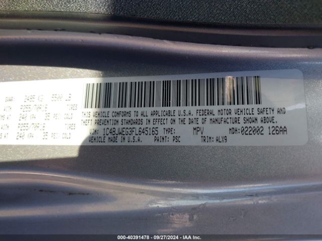 1C4BJWEG3FL645165 Jeep Wrangler Unlimited Sahara