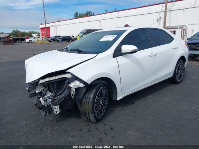 2T1BURHE2GC531542 Toyota Corolla S Plus