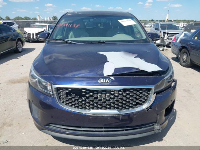 KNDME5C13J6376291 KIA Sedona Sx Limited