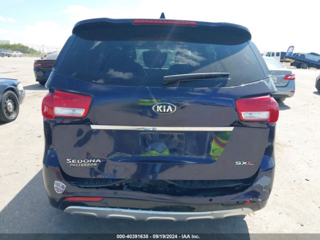 KNDME5C13J6376291 KIA Sedona Sx Limited