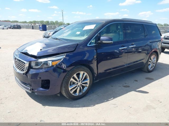KNDME5C13J6376291 KIA Sedona Sx Limited