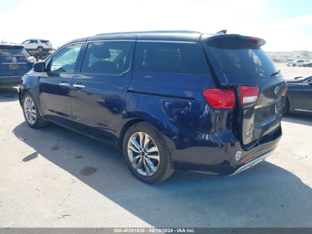 KNDME5C13J6376291 KIA Sedona Sx Limited