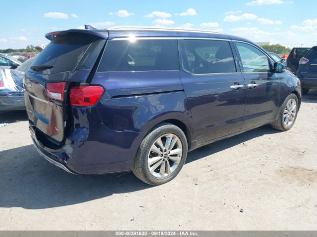KNDME5C13J6376291 KIA Sedona Sx Limited
