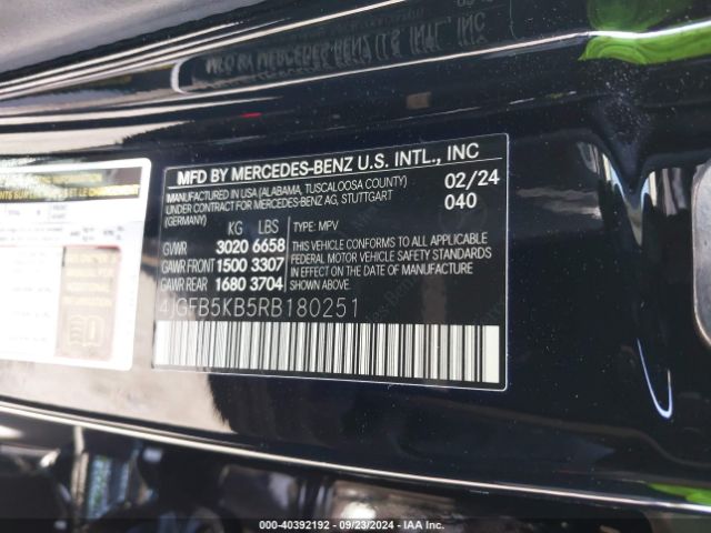4JGFB5KB5RB180251 Mercedes-Benz Gle 450 4matic