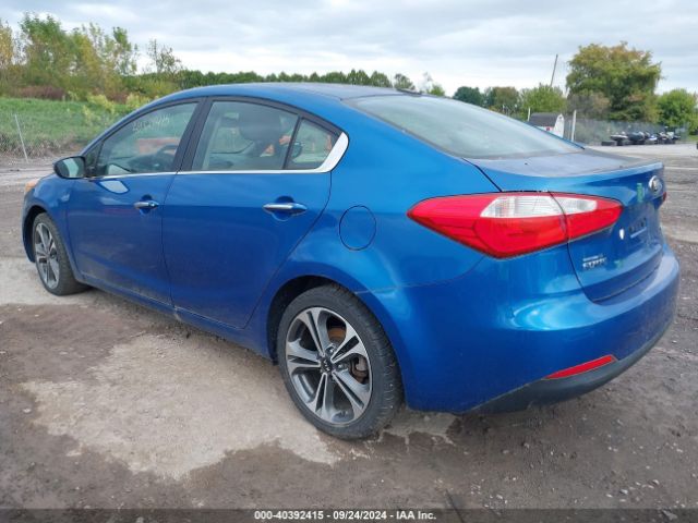 KNAFX4A82E5100822 KIA FORTE EX