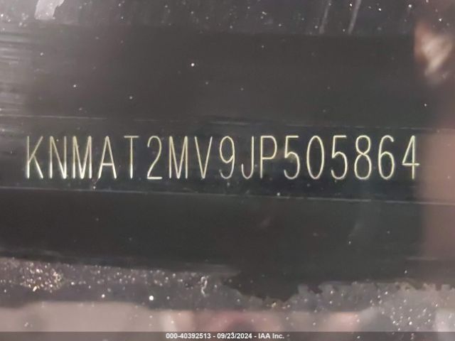 KNMAT2MV9JP505864 Nissan ROGUE S