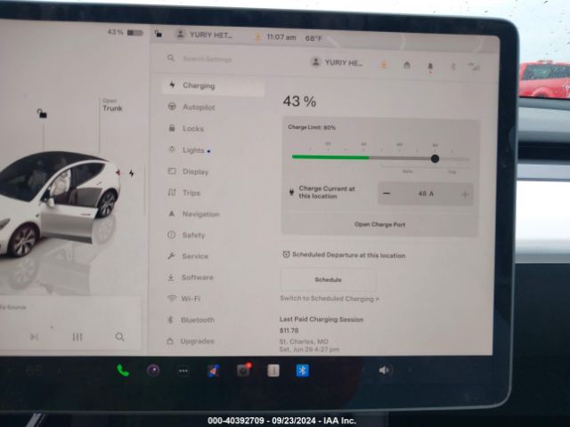 7SAYGDEE5PF712612 Tesla Model Y Awd/long Range Dual Motor All-wheel Drive