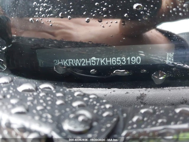 Honda CR-V EX 2019 2HKRW2H57KH653190 Image 9