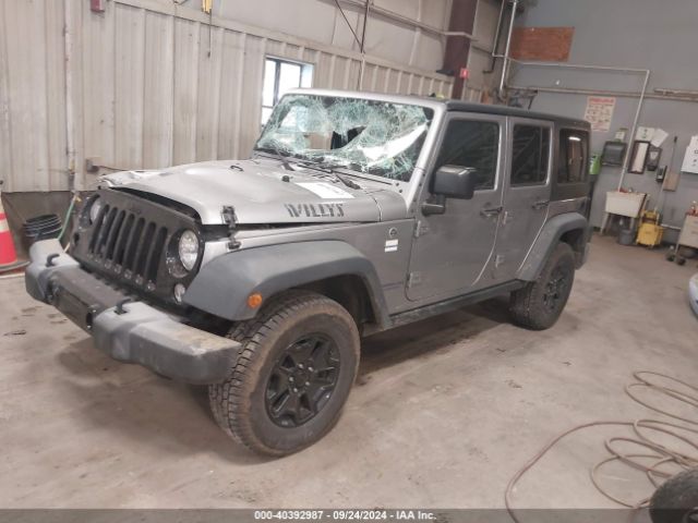 1C4BJWDG7GL286664 Jeep Wrangler Unlimited Willys Wheeler