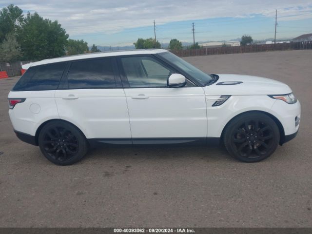SALWR2WF1EA375364 Land Rover Range Rover Sport 3.0l V6 Supercharged Hse