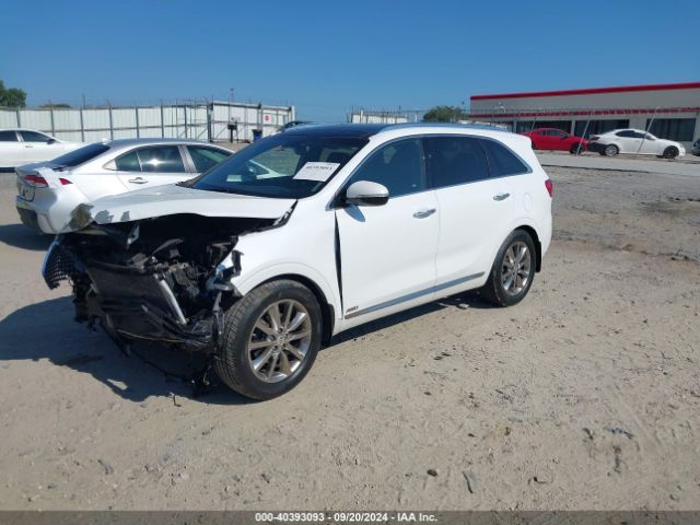 5XYPKDA53GG015669 KIA Sorento 3.3l Sxl
