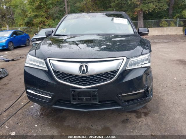 5FRYD4H47FB002116 Acura Mdx Technology Package