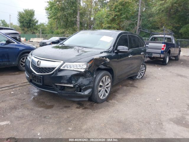 5FRYD4H47FB002116 Acura Mdx Technology Package