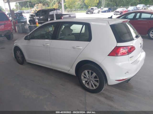3VW217AU4FM025275 Volkswagen Golf Tsi S 4-door