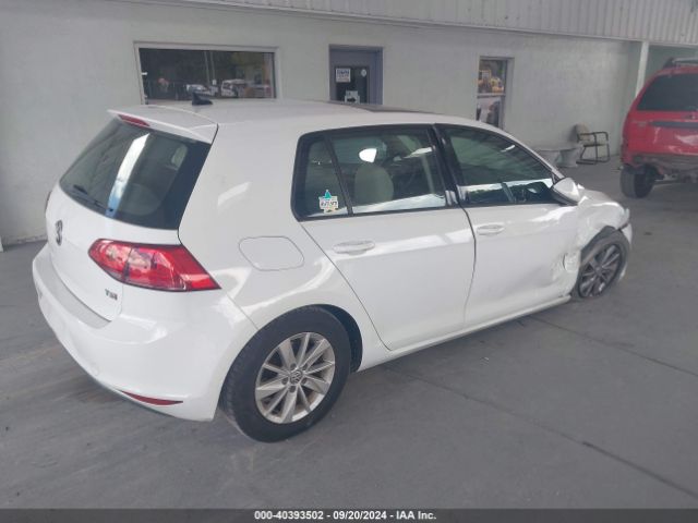 3VW217AU4FM025275 Volkswagen Golf Tsi S 4-door