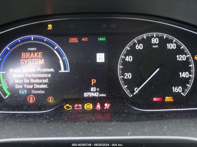 19XZE4F93KE024826 Honda Insight Touring