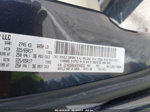 2C4RDGBG4ER248232 Dodge Grand Caravan American Value Pkg