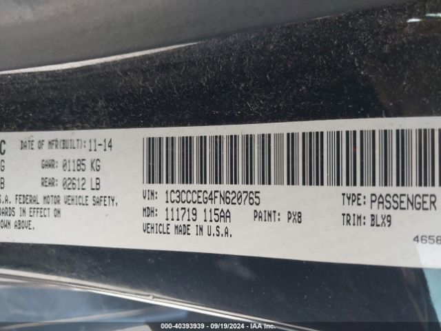 1C3CCCEG4FN620765 Chrysler 200 C