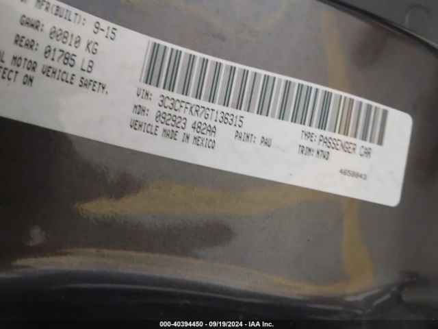2016 FIAT 500 3C3CFFKR7GT136315 Photo 8