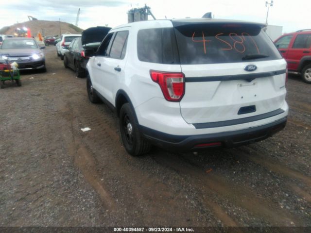 1FM5K8AT1JGB67723 Ford Police Interceptor Utility