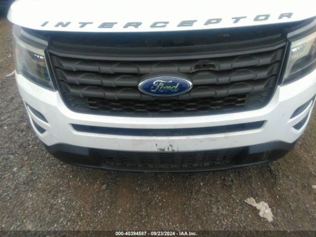 1FM5K8AT1JGB67723 Ford Police Interceptor Utility