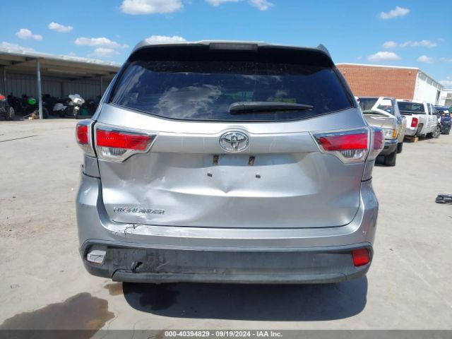 5TDZARFHXGS021838 Toyota Highlander Le