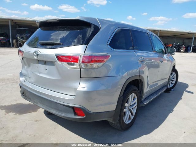5TDZARFHXGS021838 Toyota Highlander Le